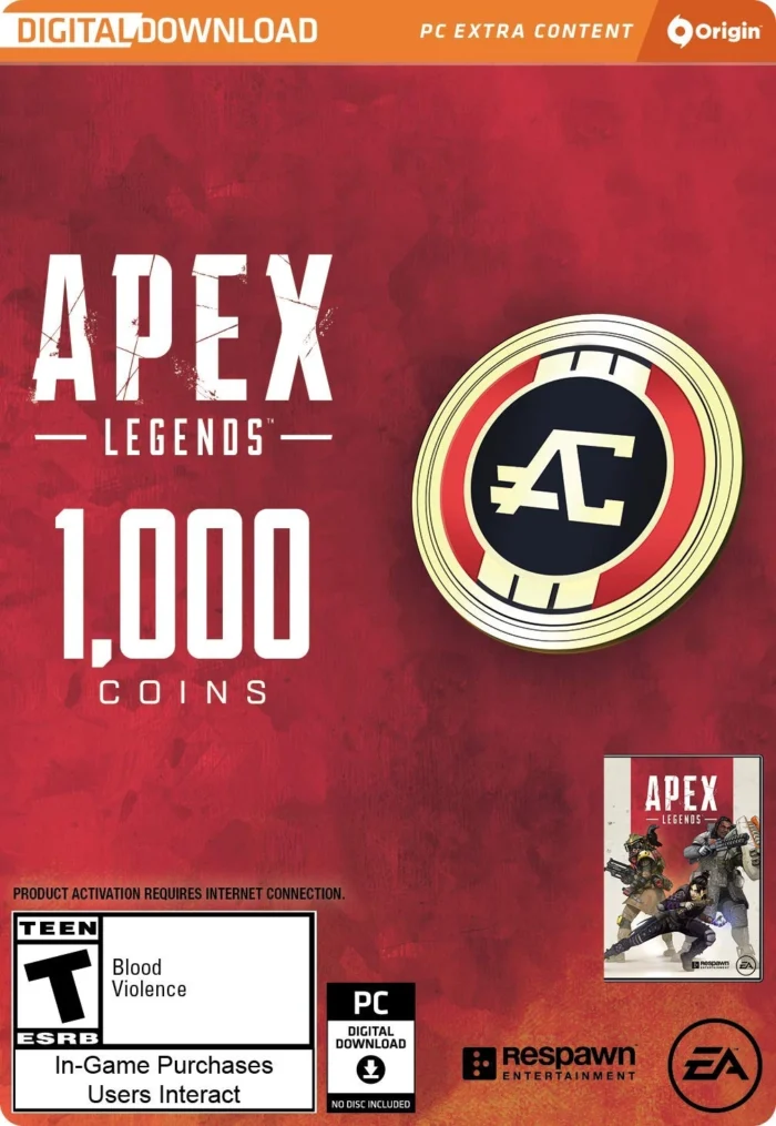 Apex Legends 1000 Coins PC Origin - Image 1