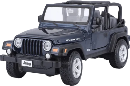 Maisto Jeep Wrangler Rubicon (1:18) - Diecast Special Edition - Navy Blue