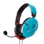 ترتل بيتش Turtle Beach Recon 50 سماعة ألعاب سلكية – أزرق وأحمر