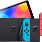 Nintendo Switch Console - OLED Model - Red and Blue