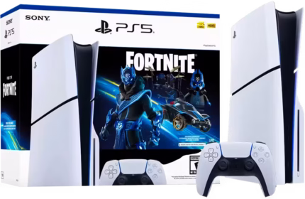Sony PlayStation 5 Slim Console with Fortnite (Disc Edition) - 1TB - 1Y Warranty