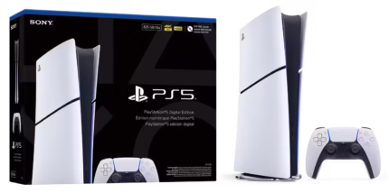 Sony PlayStation 5 Slim Console (Digital Edition) - 825 GB - 1Y Warranty