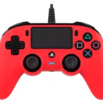 Nacon Wired Compact PS4 Controller - Red