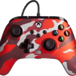 PowerA Enhanced Wired Controller for Xbox - Camo Red