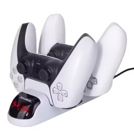 شاحن مزدوج لذرعات بلايستيشن 5