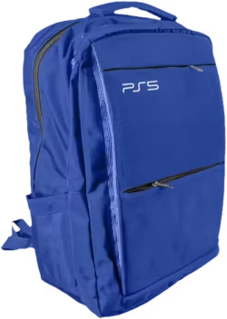 BackPack Bag for PS5 Game Console Storage - Blue