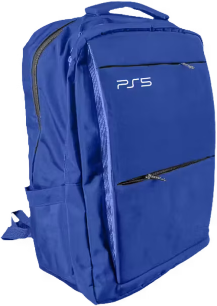 BackPack Bag for PS5 Game Console Storage - Blue