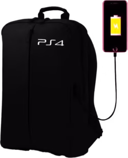 BackPack Bag For PS4 Game Console Storage - Black - Image 2